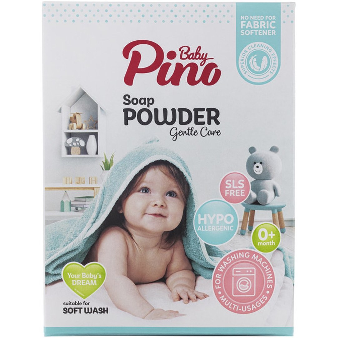 پودر صابون نوزاد پینو بیبی pino baby مخصوص ماشین لباسشویی